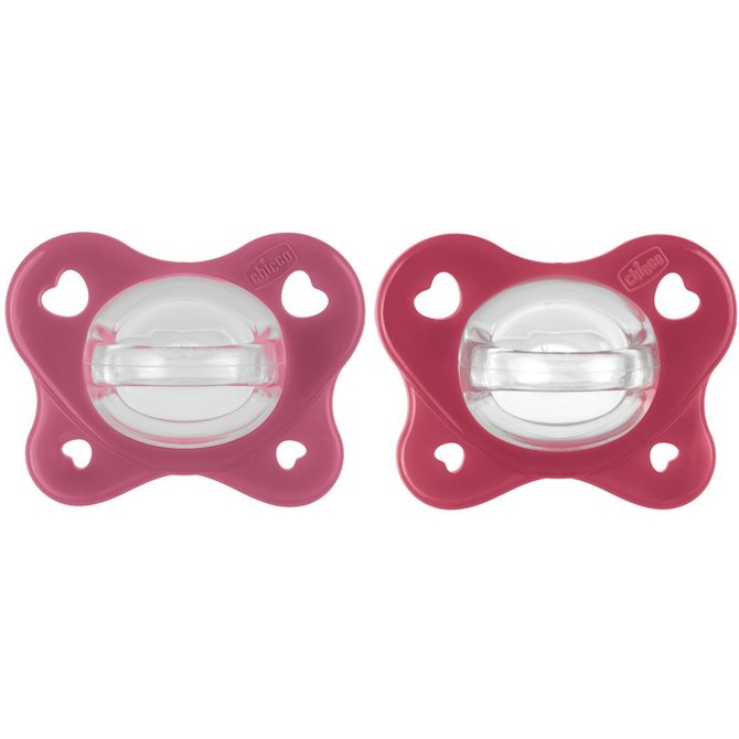 175437 PACIFIER PHYSIOFORMA DUAL SOFT 16-36M 2PCS PINK