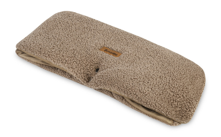 MUFKA DO WÓZKA BOUCLE DARK BEIGE