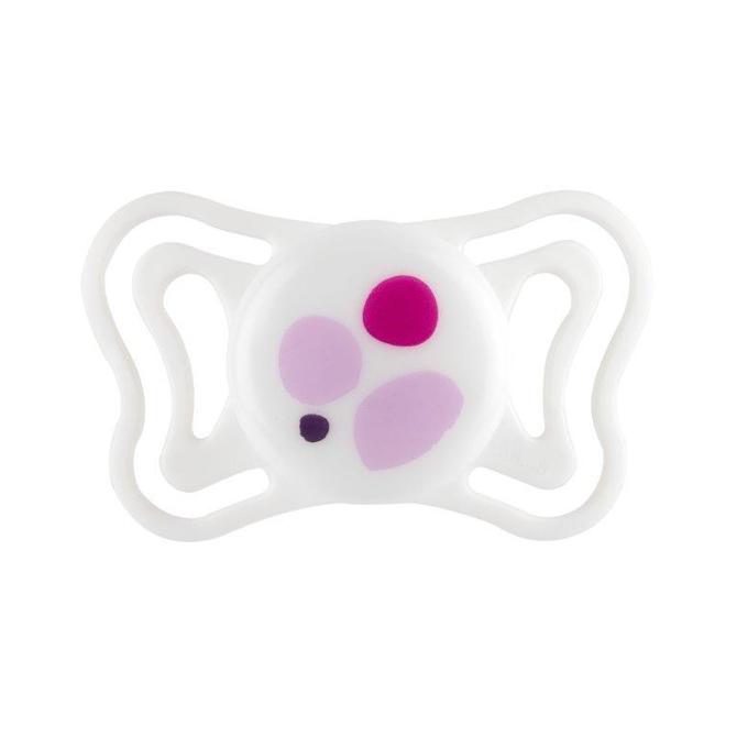 185993 PHYSIOFORMA LIGHT SIL. PATTERN 2-6M 2PCS PINK