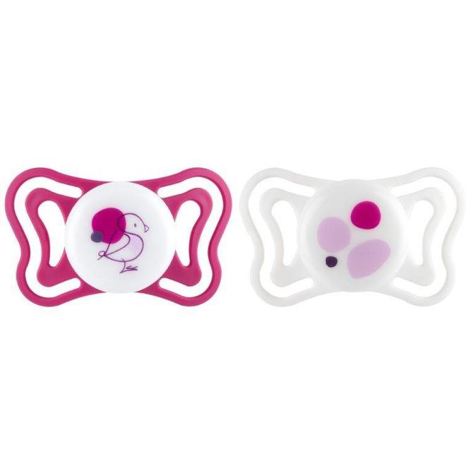186020 PHYSIOFORMA LIGHT SIL. PATTERN 6-16M 2PCS PINK