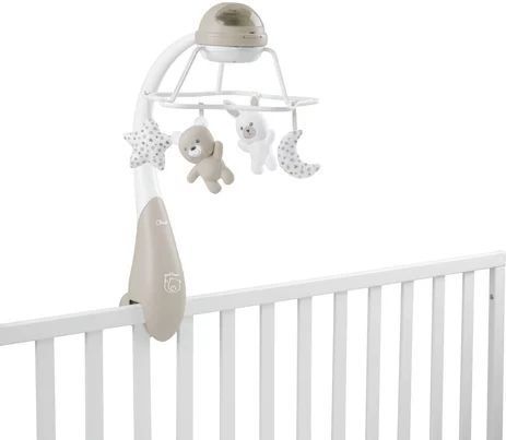 149254 CAROUSEL RAINBOW COT MOBILE NEUTRAL