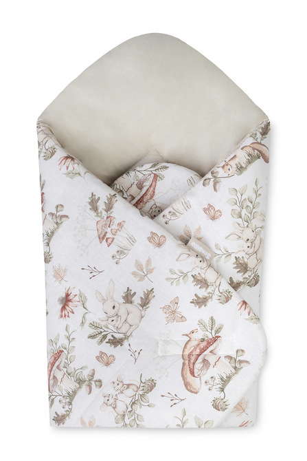 ROŻEK BAWEŁNA FOREST'S GIFTS BEIGE 75X75