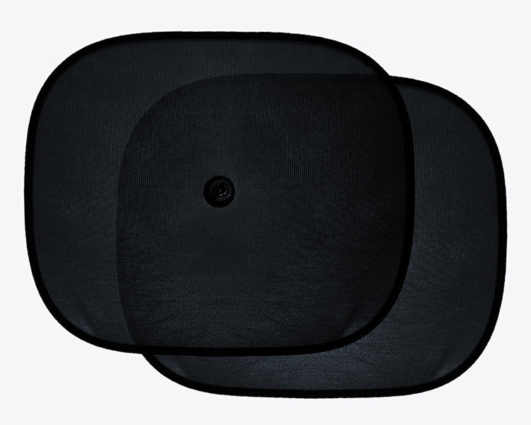 SUNSHADES BLACK 2 PCS. 44X35 CM