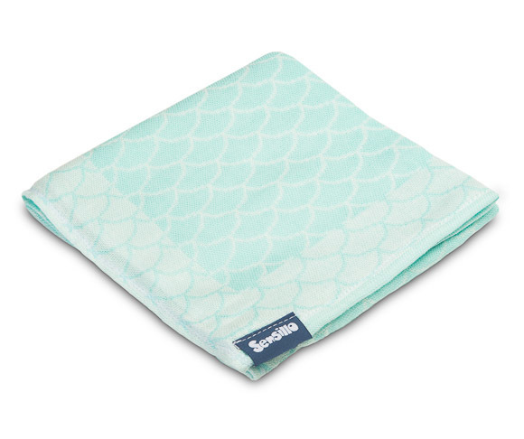 BAMBOO DIAPER 65X75 MINT SCALES