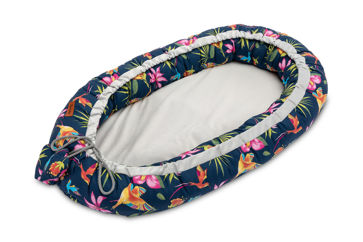 BABYNEST 80x45 MARINEBLAU KOLIBRI