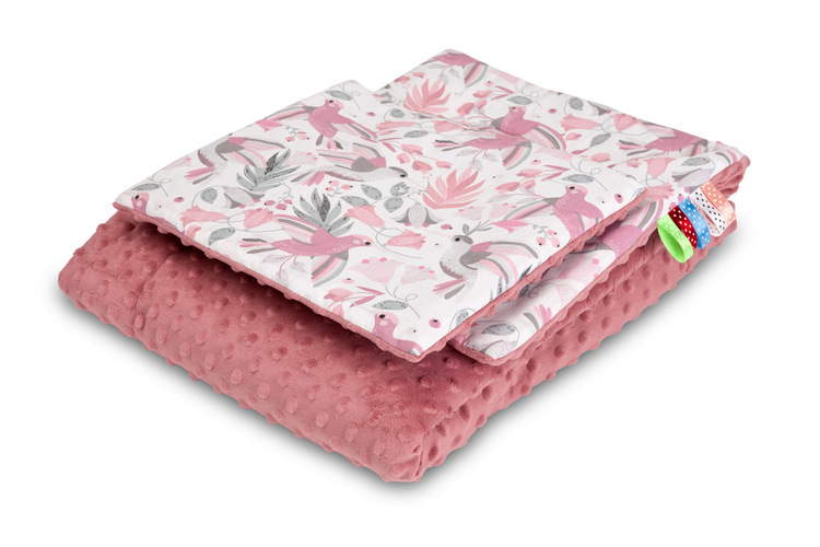 SET MINKY KOLIBRI RETRO ROSA Kollektion 2020