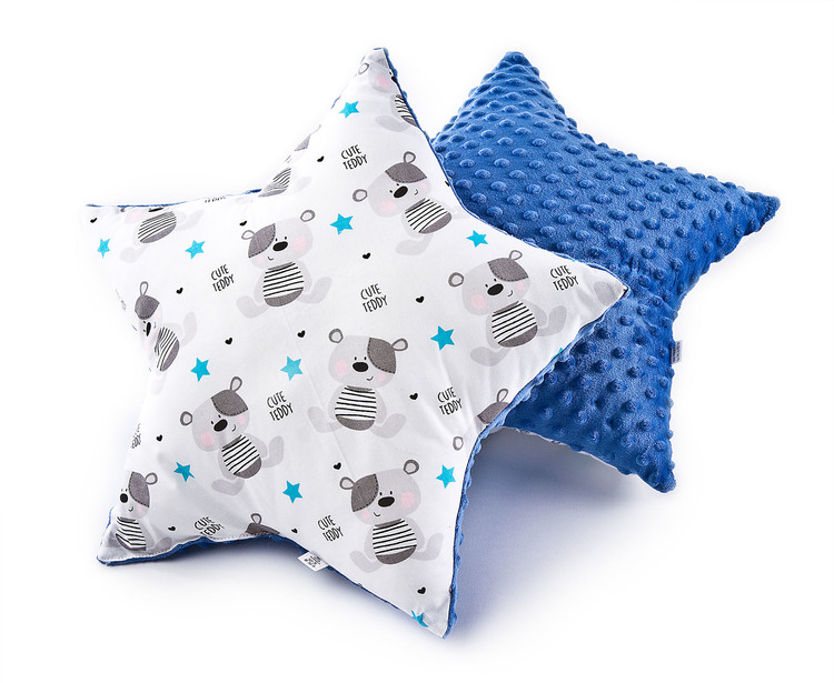 STERNENKISSEN – BÄREN MARINEBLAU