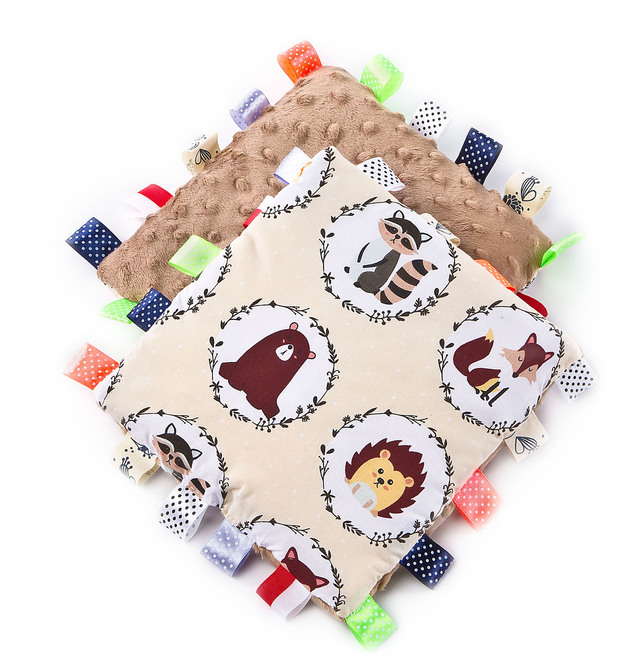 Cuddly Pillow - Animals cappuccino