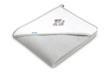 TERRY BATH COVER 100X100 RACOON GRAY