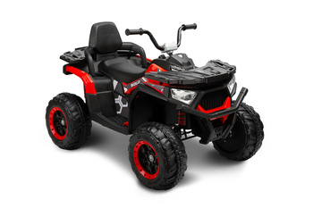 BATTERY VEHICLE QUAD SOLO RED