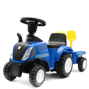 45784/658T JEŹDZIK TRAKTOR Z PRZYCZEPĄ  NIEBIESKI