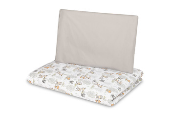 TWO-ELEMENT BEDDING GRAY FOREST 100X135 