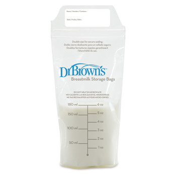 S4005 Breastmilk Storage Bag (6 oz/180 ml), 25-Pack