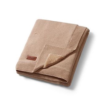 1671/03 KOC BAWEŁNIANY Z FLANELOWYM PODSZYCIEM CIEMNY BEŻ