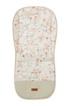 WKŁADKA DO WÓZKA VELVET BLOOM BEIGE