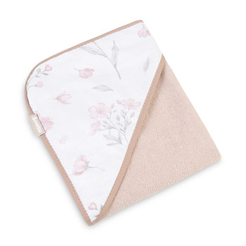BATH COVER TERRY 100X100 LUVI FLORI DUSTY PINK