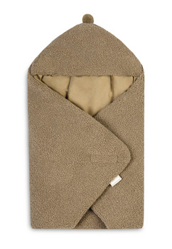 OTULACZ DO FOTELIKA BOUCLE 75X75 DARK BEIGE