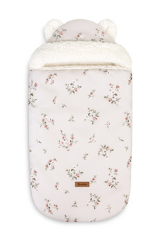 ŚPIWOREK DO FOTELIKA I WÓZKA GŁĘBOKIEGO 80X45 FLOWERS