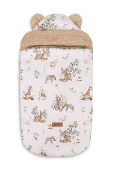 ŚPIWOREK DO FOTELIKA I WÓZKA GŁĘBOKIEGO 80X45 WOODLAND