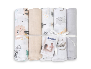 PIELUCHA TETRA 70X80 5-PACK ZOO PINK