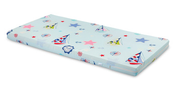Cot Insert sailboats blue 120x60